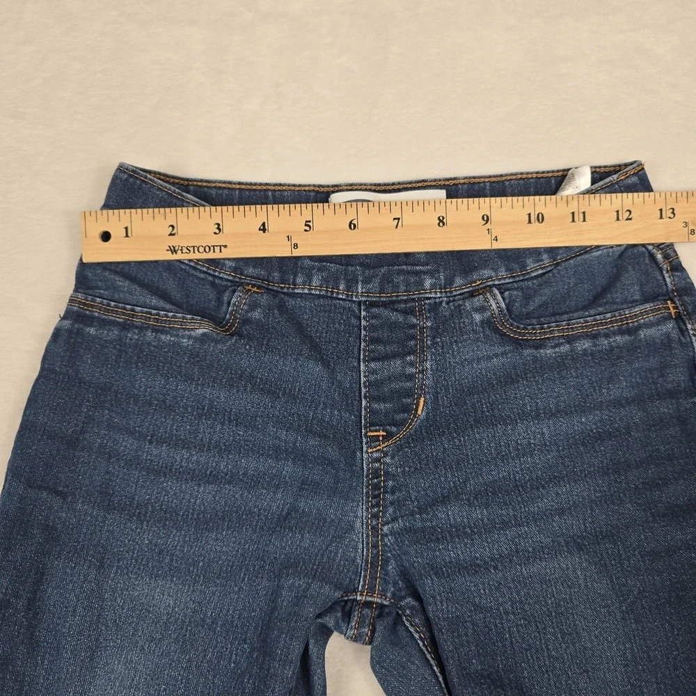 Old Navy Girls Pull On Skinny Jeans Jeggings Adjustable Waist Size Large 10-12‎